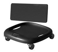 AB Roller Wheel - Platine de roue abdominale 360 ° - Entraînement à 360 ° - Avec tapis - Équipement d'entraînement - Outil de fitness pour femmes et hommes à la maison