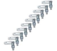 AB Tools Antiluce Lot de 10 fixations anti-luce M8 x 20 mm