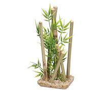 AB Tools Bâton de Bambou Décoration Aquarium Aquatique Aquarium Ornement Moyen 9x11x25cm