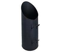 AB Tools Brûleur à charbon en métal noir 56 x 25 cm