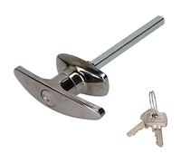 AB Tools Chromé Porte TTee Poignée loquet classique remorque camion chevaux verrouillage