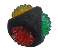 AB Tools Disco Diamond Attrape-chien LED et balle flash pour chien à faible luminosité