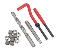 AB Tools Kit de réparation de filetage 3/8" x 20 BSF pour filetage endommagé 14 pièces