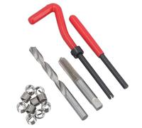 AB Tools Kit de réparation de filetage impérial 5/16" x 18 UNC pour filetage endommagé 14 pièces