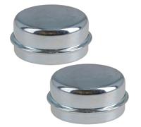 AB Tools Lot de 2 capuchons anti-poussière de rechange pour moyeu de roue de remorque 52 mm