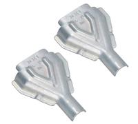 AB Tools Lot de 2 demi-coques pour câble de frein de remorque pour câbles Knott de 19 mm