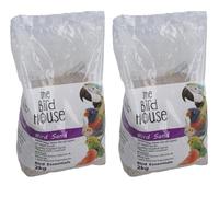 AB Tools Lot de 2 kg de sable pour perroquet avec huître calcium et minéraux pour cage à digestion