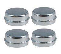 AB Tools Lot de 4 Capuchons Anti-poussière de Rechange pour moyeu de Roue de remorque 52 mm