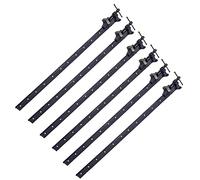 AB Tools Lot de 6 supports de serrage en T en fonte 1200 mm
