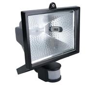 AB Tools Projecteur Halogène 400 W Détecteur de Mouvement PIR Extérieur Jardin