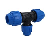 AB Tools Raccord de tuyau d'eau en T MDPE 32 x 25 x 32 mm