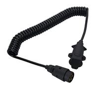AB Tools Rallonge électrique pour remorque caravane mâle vers femelle 7 broches 4,5 m