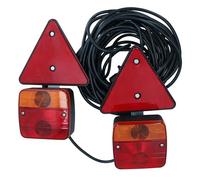 AB Tools Remorque Voiture magnétique/Feux Récupération Set 10m de câble d'éclairage / TR124