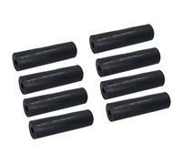 AB Tools Rouleaux latéraux parallèles en caoutchouc pour bateau/jetski/remorque, 202 mm et 16 mm d'alésage