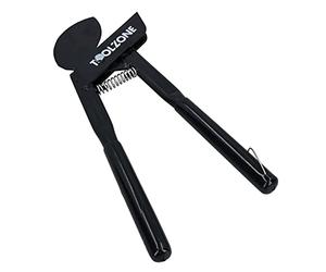 AB Tools-Toolzone - Couteau à Ardoise - 6 mm de Diamètre - Acier Allié - 2 Flûtes - Pince à Ressort - Résistant à la Rouille et à la Corrosion