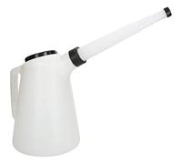 AB Tools-Toolzone Pichet gradué en Plastique 5 l avec Bec Flexible et Bec verseur et Essence