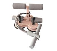 Ab Trainer - Dispositif ergonomique antidérapant à ventouse | Base sous vide triple point avec support de cheville rembourré et réglage de la hauteur à 4 niveaux pour les redressements assis, le corps