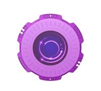 Ab Twister Board Ncb487 Planche de musculation abdominale pour exercices abdominaux à domicile pour homme et femme Violet Taille unique