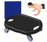 Ab Wheel Board 12.6x10.63x3.54 Inches | Abdominal Core Strength Training,Silent Ab Roller Wheel With Mat For Core Exercise, Abdominal Strength Training For Home Gym