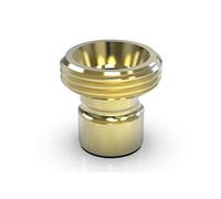 ABA Beul 10024.004.2 Bouchon fileté avec filetage mâle G 1/2 pour système d'accouplement de bouchon d'eau 3/4 Laiton