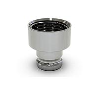 ABA Beul 10085.004.7 Connecteur fileté G 1/2 pour raccord de flexible de douche Chromé Petit format
