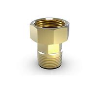 ABA Beul 53005.004.2 Raccord à vis Hexagonal en Laiton 3/4 x 1/2, cuivré