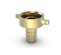 ABA Beul 55001.104.2 Raccord écrou à ailettes Tuyau 1/2 (13 mm) avec Joint EPDM Laiton, cuivré, 1/2 x 13