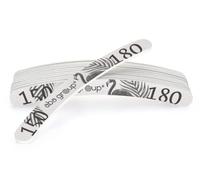 Aba Group Limes a Ongles Set - Kit Ongle - Limes a Ongles Professionnelle Standard (4mm) 10 Pcs - Onglerie Materiel Professionnel - Accessoire Ongle - Grit 150/150 - Forme Incurvée