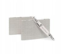 Aba Group Lot de 50 limes à ongles 100/180 Ellipse Standard Flamant rose Kit de limes à ongles professionnelles pour ongles Fabriqué en Europe