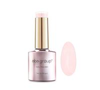 Aba Group Vernis à ongles Hybride Rose 7ml Professional Gel Hybride Vernis à Ongles, Vernis Longue Durée, Facile à Appliquer, Gel de vernis à ongles hybride UV, Manicure (Delicate 604)