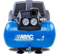 ABAC START O15 Compresseur d'air sans huile, 6 litres, 1,5 HP