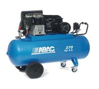 Abac - Compresseur ? pistons bi-?tag?s 400 V Tri 270 L 41 m3/h 5.5 CV avec roues - B5900B/270 CT 5.5 ABAC