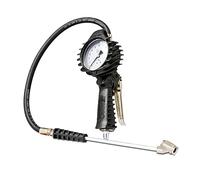 ABAC Gonfleur Pneu PRO - Homologué CEE - Manomètre 80 mm - Connecteur Double Valve pour Camions et Autobus - Tuyau 1.5 m - Usage Professionnel - Poids : 0.86 kg