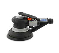 ABAC Meuleuse Orbitale Pneumatique G-225, Meuleuse pour Disques de 125mm, Meuleuse Auto-aspirante, Inclus Clé Hexagonale, Tuyau et Sac à Poussière