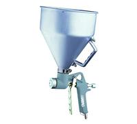 ABAC Pistolet à Plâtre G-534 avec Ventouse de 4500ml, Buses de 4, 6 et 8 mm, Taille Max des Grains de Plâtre de 3 mm, Pression Max de 4 Bars. Taille Du Grain de Plâtre 3 mm, Pression Max. 8 Bar