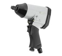 ABAC Visseuse à Choc Pneumatique G-101, Pistolet Pneumatique pour Compresseur avec 10 Clés à Douille de 1/2", Clé Pneumatique avec un Couple de 350 Nm, Pression Max 6 Bar