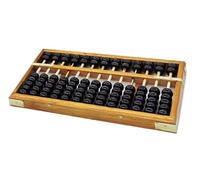 Abacus Arithmétique Traditionnel Calculatrice Boulier En Bois De Style Vintage À 13 Colonnes, Idéale For L'école Et Le Bureau Cadre de Comptage
