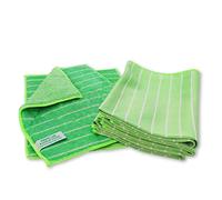 ABACUS Bamboo Shine 7436 Lot de 2 chiffons de prénettoyage + 3 torchons en bambou