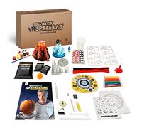 Abacus Brands Bill Nye's VR Space Lab - Kit scientifique de réalité virtuelle pour enfants, livre et ensemble d'activités d'apprentissage STEM interactif (matériaux et livre uniquement (sans lunettes)
