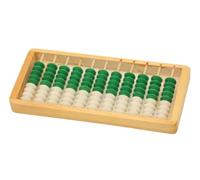 Abacus Jeu Boulier Chinois En Bois À 11 Chiffres Et 9 Perles, Outil De Calcul For L'éducation, L'école Le Bureau Aide au Calcul