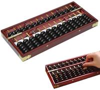 Abacus Mathematical, Abacus Calculatrice Chino , Vieux Abaque Chinois, Perle Arithmétique Abacus Comptage, Abacus Chinois Pour Enfants Mathématiques Outil De Calcul[Z1055]