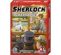 Abacusspiele Jeu de cartes Sherlock – La contrefaçon – Jeu de cartes de crime