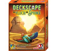 ABACUSSPIELE Jeu de Cartes 38193 - Deckscape - Le Fluch Le Sphinx, Escape Room