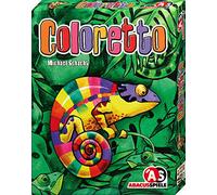 Abacusspiele Jeu de cartes Coloretto ABA08132 Édition Anniversaire Disney Turquoise/Vert