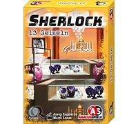ABACUSSPIELE Sherlock 48195 - Jeu de Cartes - 13 otages - Orange