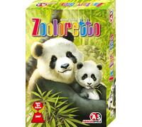 ABACUSSPIELE 03231 Zooloretto (Nouveau) Jeu de société de l'année 2007, Jeu Familial, Bleu, Vert, Marron, Beige