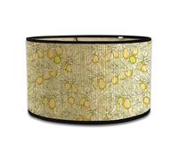 Abad-jour en bambou rétro, abat-jour en forme de tambour rond pour tables ou lustres, adapté aux lustres de plafond simples (Style 8)