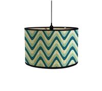 Abad-jour en bambou rétro, abat-jour en forme de tambour rond pour tables ou lustres, adapté aux lustres de plafond simples (Style 8)