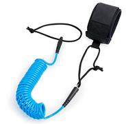 Abahub Sup Leash de Surf,Leash pour Planche de Surf 10 ft 5 mm, Sup Accessoires Laisse, Laisse pour Adultes,Bleu