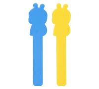 Abaisse-langue, 2pcs Abaisse-langue Mix Couleur Plastique Portable Tongue Muscle Trainer Pour Enfants